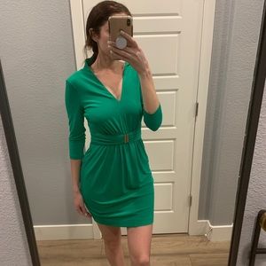 Calvin Klein Green Work Dress NWT